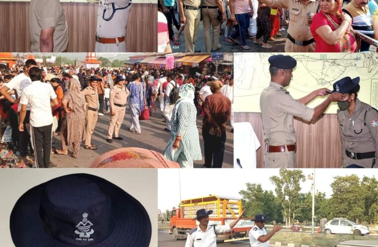 हरिद्वार पुलिस अधीक्षक / DIG द्वारा गर्मी से बचाव के लिए पुलिस कर्मियों को दी गई एक राहत,