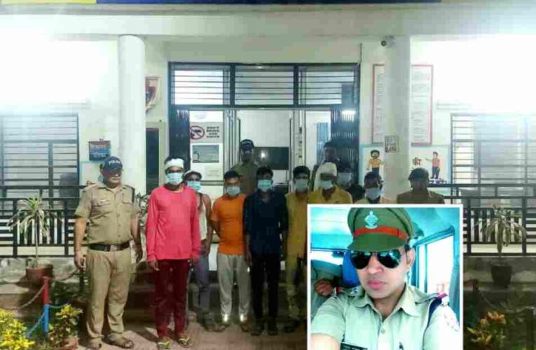 Action of Bahadurabad Police due to “Operation Maryada”, challaned 8 people.