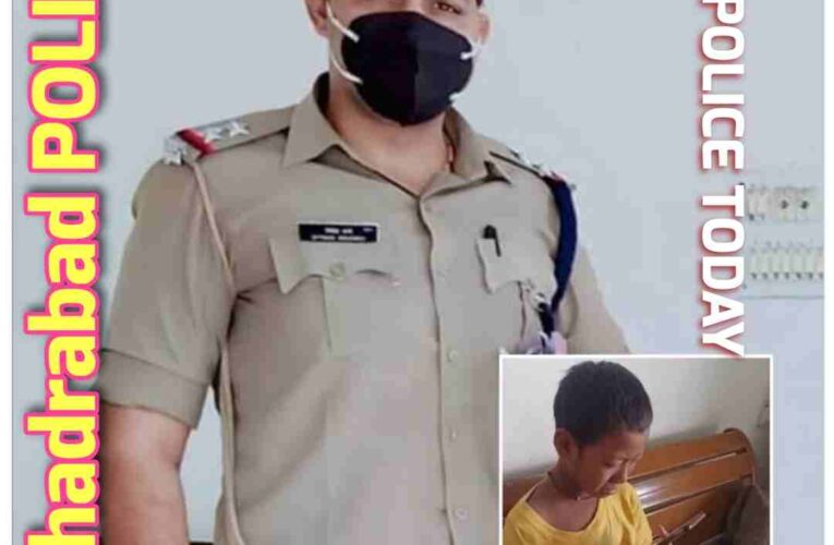 SHO Bahadrabad’s special effort, soon the child will meet his family.Haridwar Police fb page follower and Google, help was found in finding the family of a 10-year-old boy roaming around unattended.