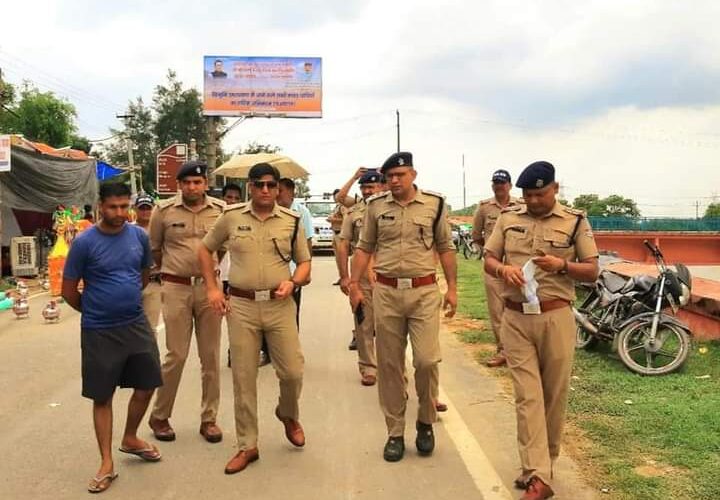 “SP Dehat Pramendra Dobal & team working day and night together with their subordinate Z.O’s, A ZO’s, all CO’s, SHO’s, considering every aspect to make the best traffic plan.”