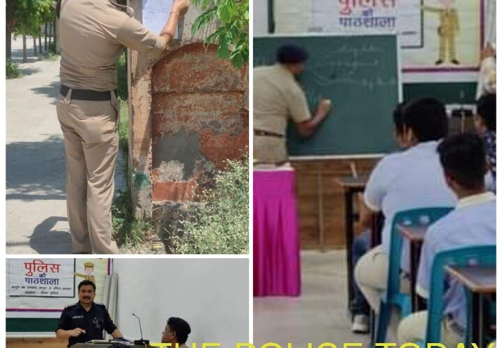 “Police ki pathshala- Udhamsinghnagar police’s warning; if a student below 18 years shown on a scooty, bike, then action will be taken against his parents as well.