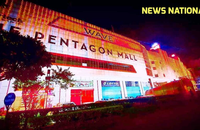“Haridwar Pentagon Mall decorated on the occasion of Diwali, people were attracted by the glow of lights”