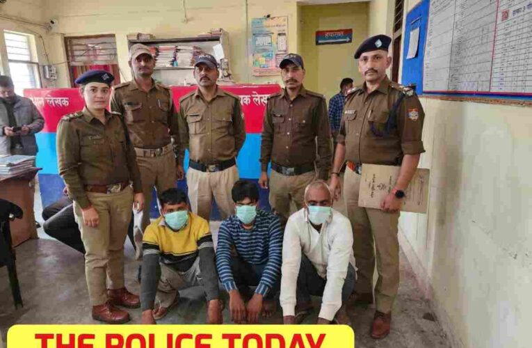 Prompt action under Gangster Act, gang leader and 02 members arrested.