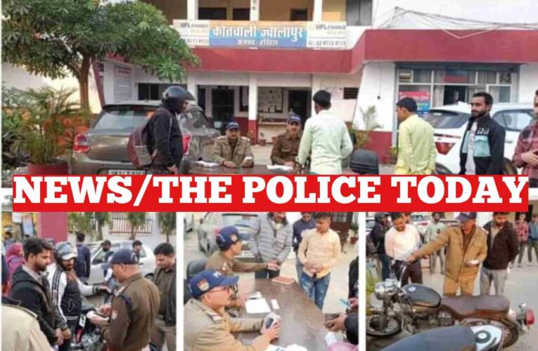 “06 vehicles being driven by under age children were seized yesterday-Haridwar police.”