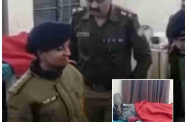 The scumbag Rohit wanted in the case of robbery and murder injured by the bullet in the right leg, admitted to the hospital.