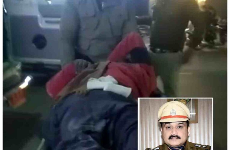 “SSP Ajai Singh himself took the injured youth lying on road to the hospital ,Injured said out of danger.”