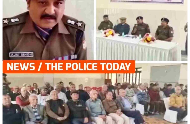 “SSP Haridwar reached among senior citizens/experienced citizens to share happiness and sorrow, inquired about their well being.”