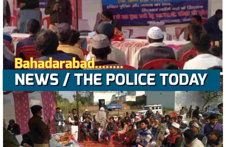 “Chaupal in village Margubpur on orders of SSP Haridwar to make-Drug Free Devbhoomi Mission 2025.”