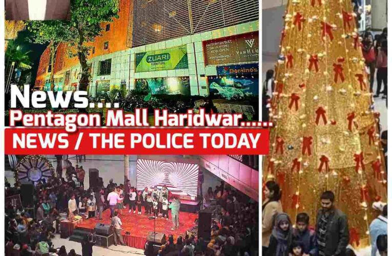 On the occasion of Christmas Day, a lot of fun in Pentagon Mall, children became Santa Claus.