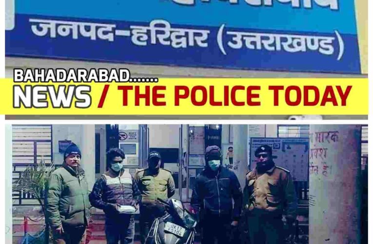 “Bahadarabad Police caught thieves within 36 hours, stolen goods also recovered.”