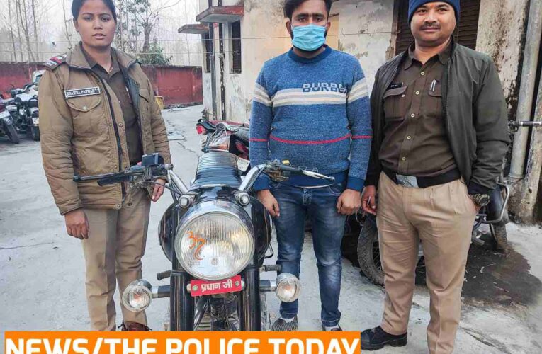 “Jhabreda police take action against anti-social elements, police team taught a good lesson, sent them home on their foot.”