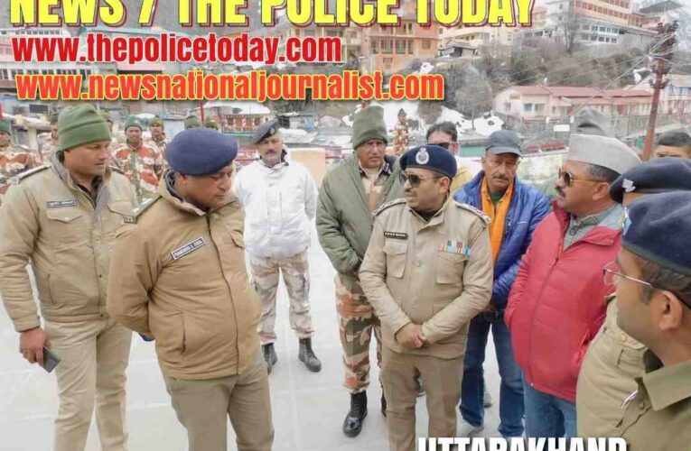 “Know when the doors of the religious places of Uttarakhand are opening, the inspection of DGP & officials has started.”