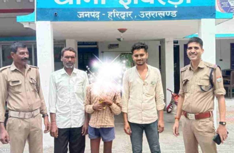 The 12-year-old deranged boy was reunited with his relatives, the relatives thanked the Haridwar police.