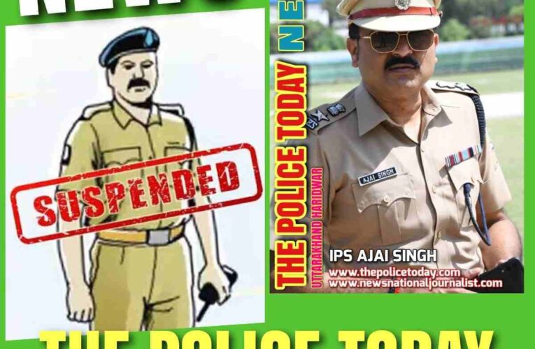 Ruckus  in police department ;after suspension of SO bahadrabad by SSP Ajai Singh haridwar.know what was the reason?