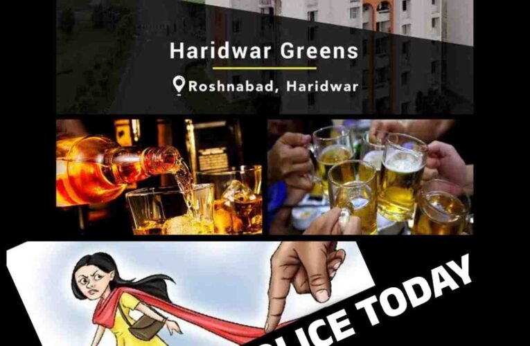 “Anti-social elements are taking over Haridwar Green Society, the situation has been worsening for some time, some young men are becoming a threat to women.”