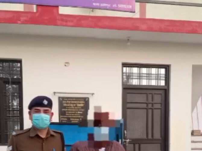 Rapid raids on liquor mafia hideouts at several places in Khanpur police station area.