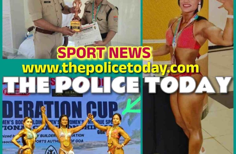 Pooja Bhatt brought pride to Haridwar Police, won bronze medal in the thirteenth Open National Federation Cup organized by the Indian Body Building Federation in Vasco Goa.