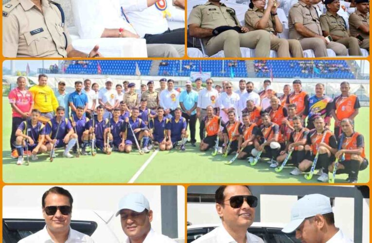 Auspicious beginning of under State Police Hockey Tournament hosted by Haridwar Police, 4-day tournament will be held at Vandana Kataria Stadium, magic of hockey stick will spread