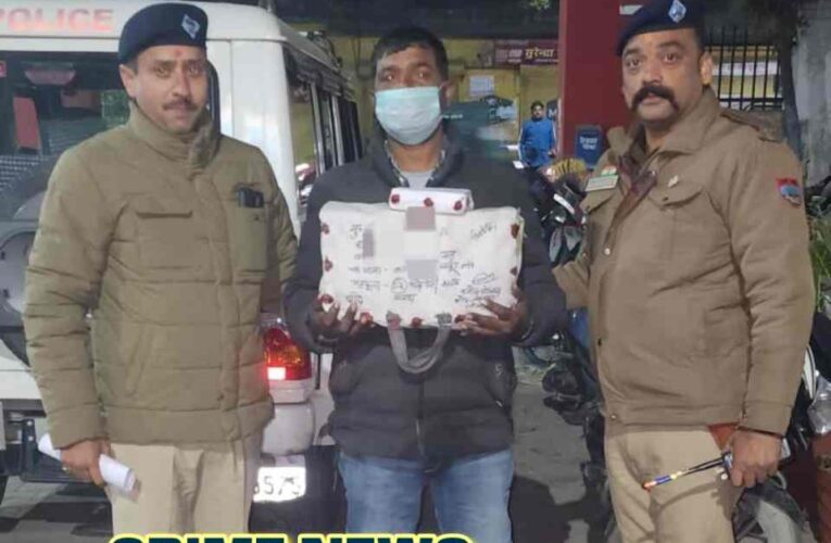 Haridwar jwalapur police’s action against drug smugglers continues, drug smuggler caught with smack again