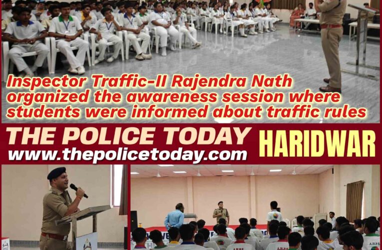 Haridwar Police Reached Achievers Home Public School for Traffic Awareness, Taught Students the Lessons of Road Safety, Answered Their Queries