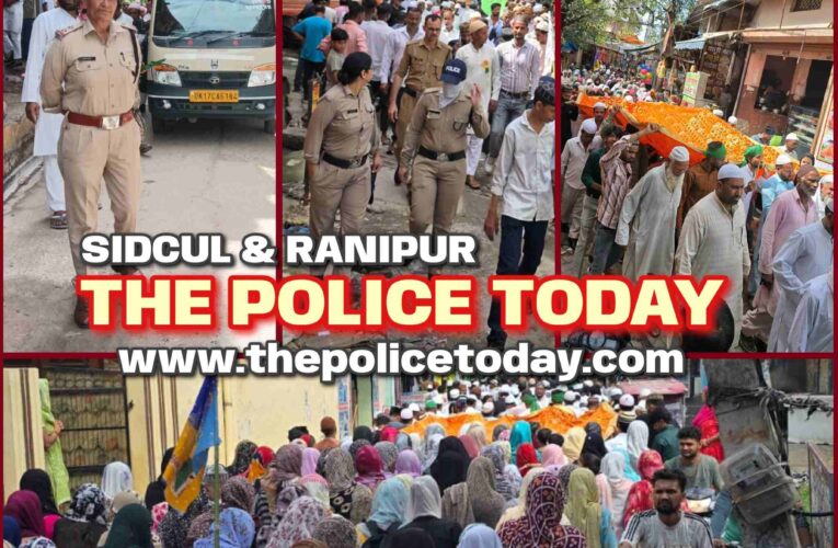 Haridwar Police on High Alert During Barawafat Procession, Monitoring with Drones, Heavy Police Deployment on Routes