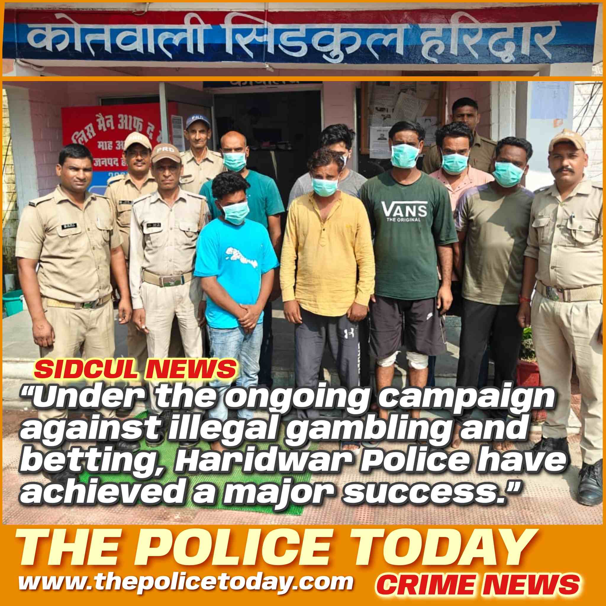 Seven Arrested for Gambling and Betting in Haridwar, Major Action by Police, No Criminal Activity Will Be Tolerated in the Area 16 1006369554
