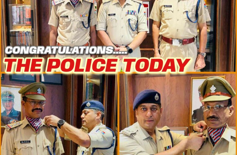 Sub-Inspectors Arvind Singh Rana and Bijendra Singh Promoted to Inspector Rank, SSP Haridwar Pramendra Singh Dobal Adorns Them with Third Star and Extends Best Wishes 19 Sub-Inspectors Arvind Singh Rana and Bijendra Singh Promoted to Inspector Rank, SSP Haridwar Pramendra Singh Dobal Adorns Them with Third Star and Extends Best Wishes