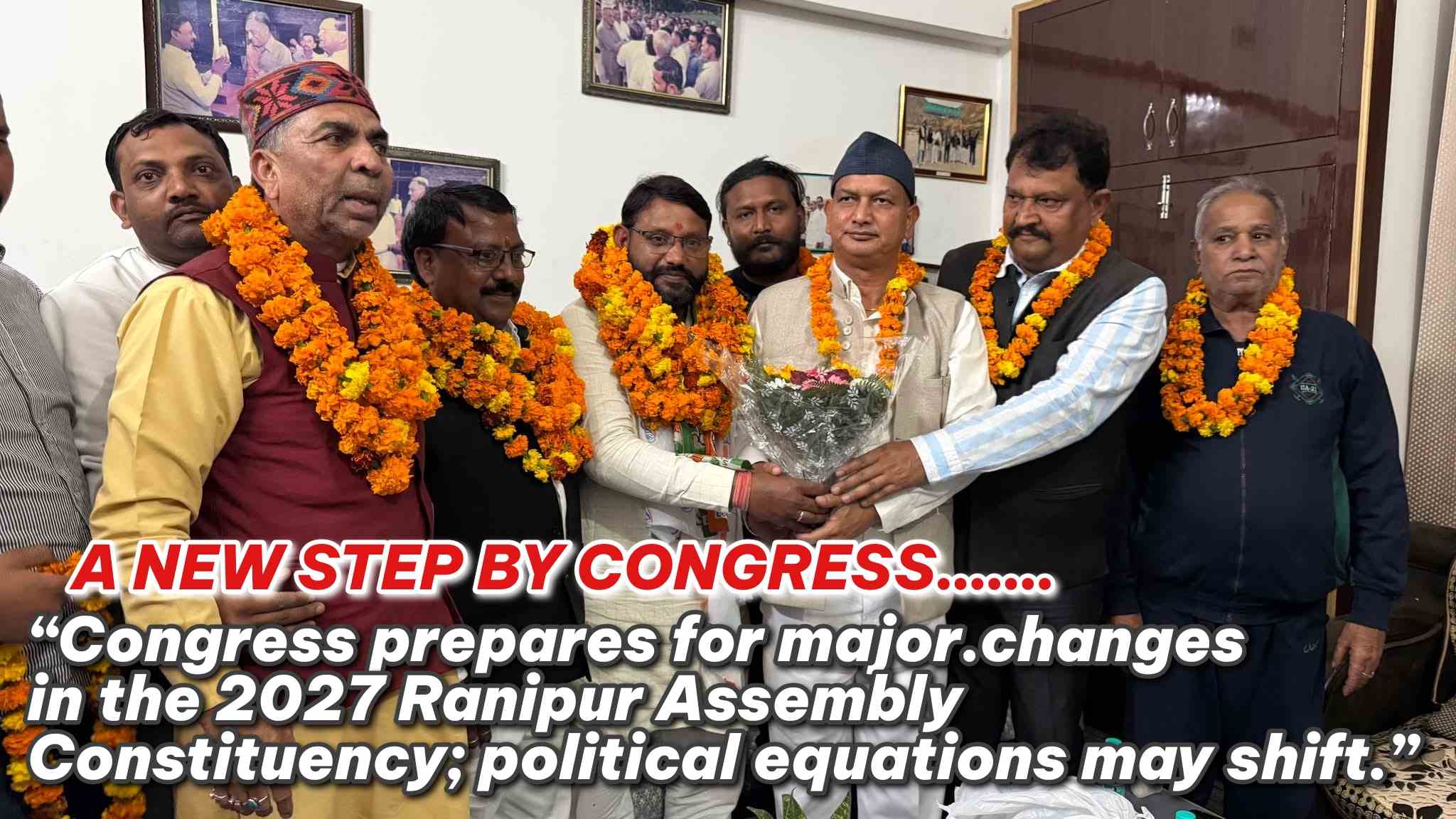 Political Stir Intensifies in Ranipur: Equations Shift as Manoj Dhangar Joins Congress; People Seek Change 3 1007851973