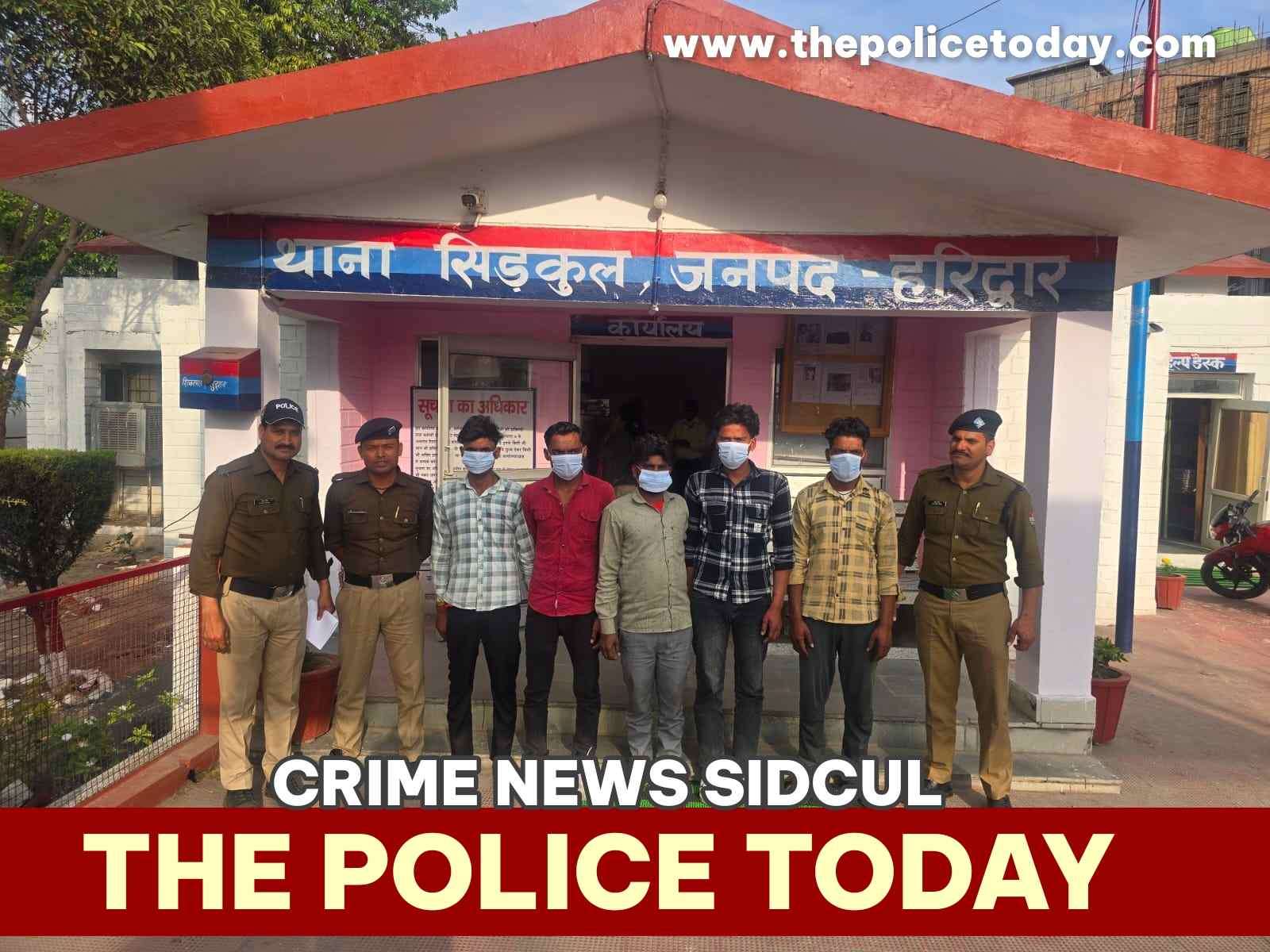 Sidcul Police arrested five accused for creating a ruckus; all of them were spreading panic in the area with sticks and rods 1 1008002921